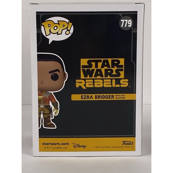 Funko Pop Star Wars Rebels: EZRA BRIDGER w/Sith Holocron 779 Target Exclusive - Picture 4 of 7